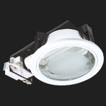 Low Depth Horizontal Mounted Downlighters With Frosted Glass