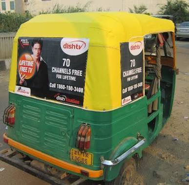Auto Rickshaw Branding Printing Services