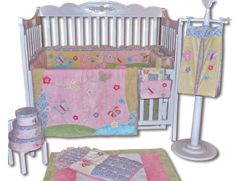 Crib Baby Bedding Pappilion