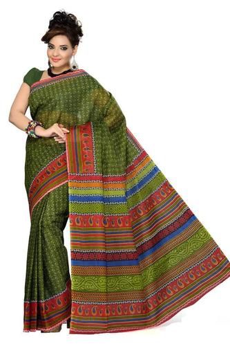 Multicolor Cotton Sarees