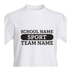 T-Shirts School Logo Print Services By Goel Printer