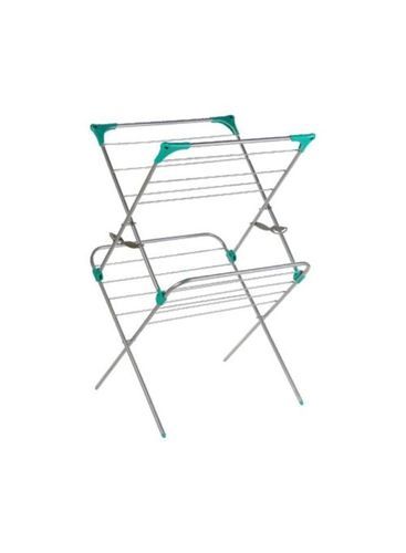 Silver Grey Bonjour - 2 Tier Clothe Drying Stand