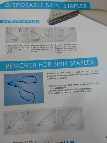 Disposable Skin Stapler 