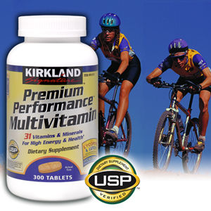Kirkland Premium Performance Multivitamin Tablets