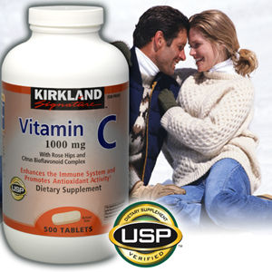 Kirkland Vitamin C 1000mg Tablets
