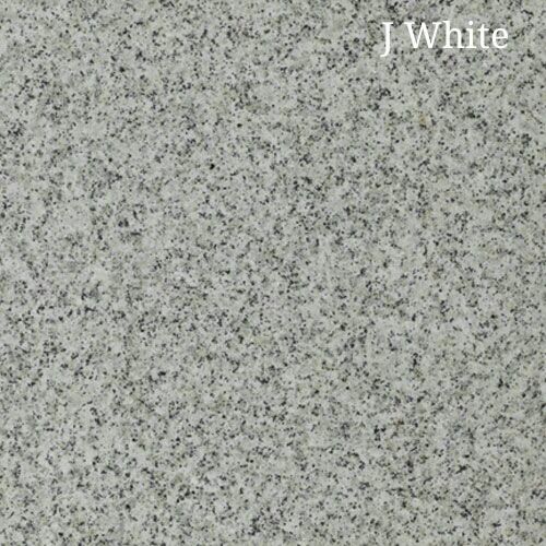 J White Granite Slab
