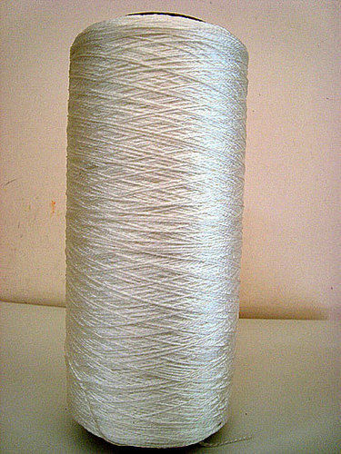 PA BCF Yarn Raw White for printing