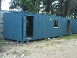 स्टील पोर्टेबल केबिन