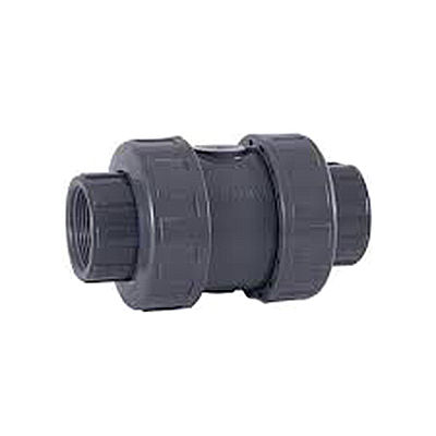 Spring Check Valve - PVC-U & Corzan® PVC-C, D16 to D110 Sizes, Vertical & Horizontal Use, Easy Installation, Excellent Flow Characteristics, Chemical Resistance, EPDM/Viton O-Rings