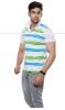 Striped Polo T Shirt