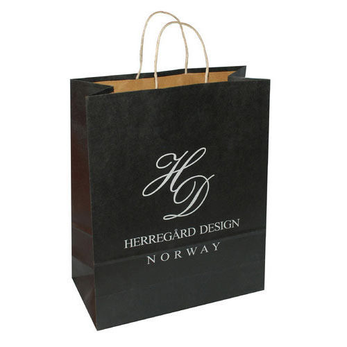 Customized Printed Paper Bag - High-Quality Material , Durable Hanging Strings for Easy Carrying