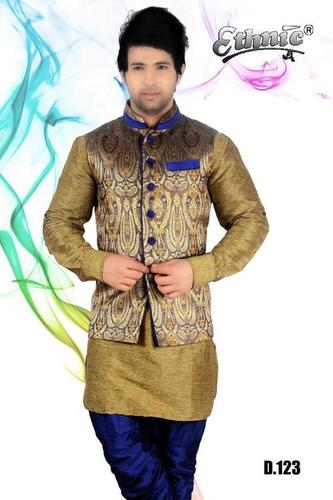 Printed Pathani Jacket