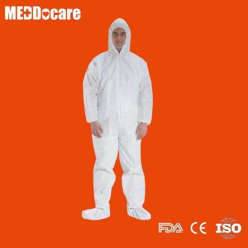 White Protective Coverall