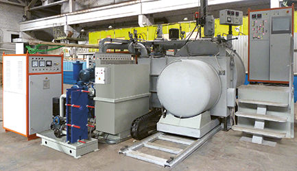 Vacuum Melting Plant UPPF-U