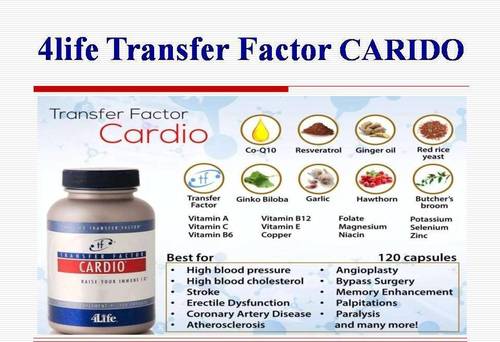 4life Transfer Factor CARDIO (120 Capsules)