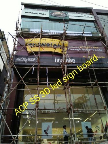 ACP SS 3D LED Signage