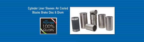 Cylinder Liner Sleeves Air Coolded Block Break Disc And Drum