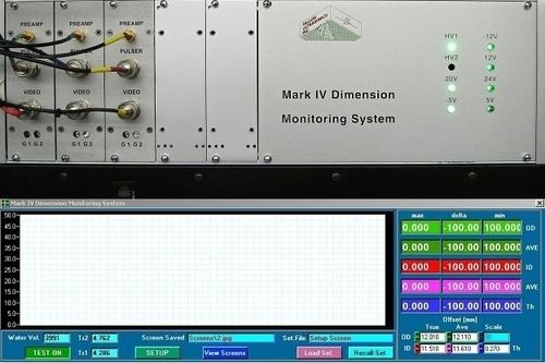 Dimension Measurement System - Advanced Ultrasonic Measurement, Computer Controlled with Multi-Channel Display, Includes High-Frequency Probes and Measurement Software