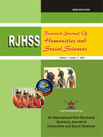 Research Journal of Humanities and Social Sciences