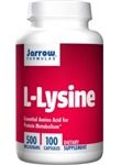 Jarrow Formulas L Lysine 500 500 Mg 100 Capsules