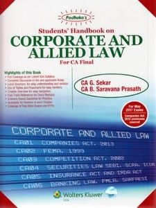 Students Handbook On Corporate And Allied Law