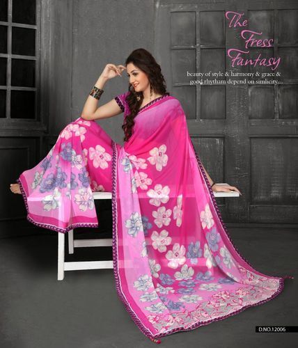 Ladies Precisely Designed Printed Sarees