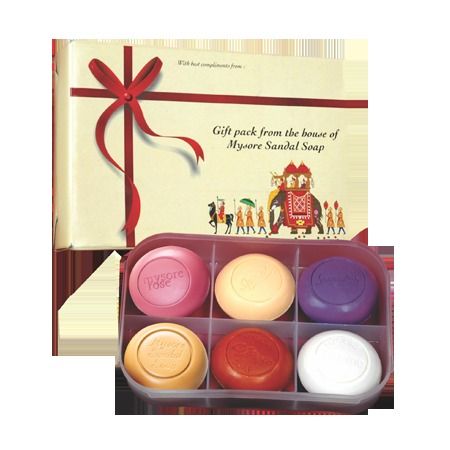 Mysore Sandal Soap Gift Pack, 150g - Pack of 6 - Amazon.com