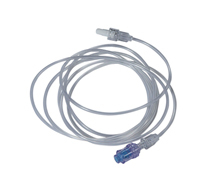 Poly Urethene Extension Line With Needle Free Valve