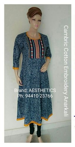 Embroidered Anarkali Kurtis