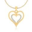 The Arvina Heart Diamond Pendant