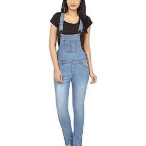 Women Dark Blue Dungaree