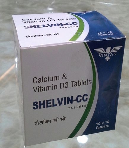 Calcium & Vitamin D3 Tablets (SHELVIN-CC)