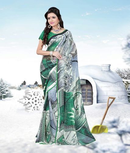 Saroj Radha Rani Fancy Fabric Designer Saree Collection Catalog