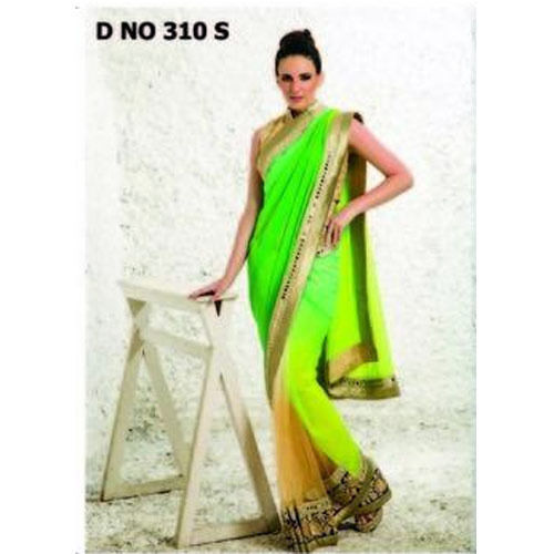 Ladies Half Georgette Silk Saree