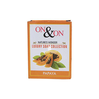 Papaya Soap - Anti Blemish Softening Formula | Gentle Softness & Lightening of Melanin for Natural Fairness