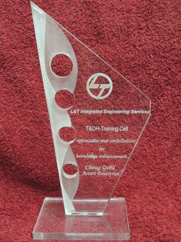 glass trophy