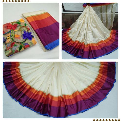 Ladies Embroidered Printed Sarees