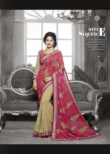 Ladies Party Wear Bridal Sarees