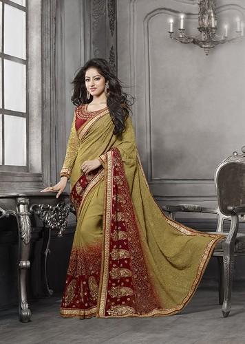 Ladies Party Wear Indian Sarees