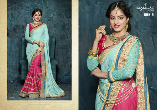 Ladies Party Wear Modern Saree 