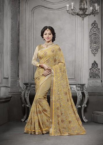 Buy Unnati Silks Floral Printed Pure Silk Handloom Tussar Saree - Sarees  for Women 25825032 | Myntra