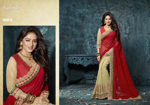 Ladies Wedding Party Wear Sarees