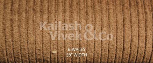 6 Wale Corduroy Fabric