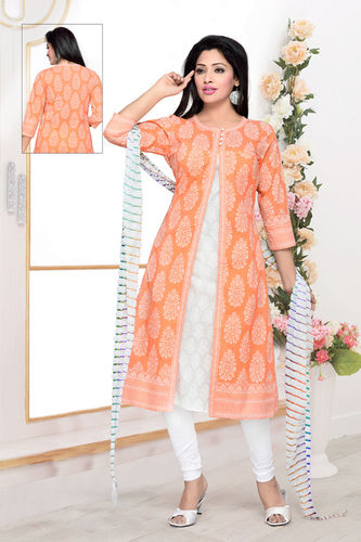 Hand Printed Salwar Kameez