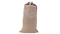 Jute Sand Bag - Biodegradable Material, Eco-Friendly Flood Protection Solution with Easy Tie String Closure