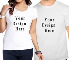 White Customized T-shirts