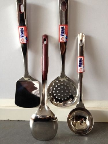 Stainless Steel Bakelite Handle Serving Spoon Set