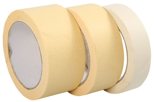 Heavy Duty Plain White Industrial Adhesive Paper Tape Roll