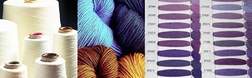 Blended Yarns - Poly/Viscose & Poly/Cotton Ring Spun Dyed Yarns, Ideal for Knitting, Weaving & Carpeting