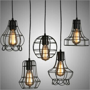 Decorative Hanging Cage Lamp